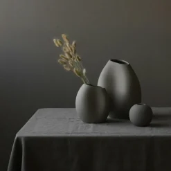 Lee Vase 18cm, Black