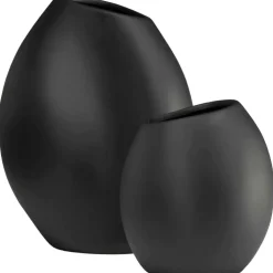 Lee Vase 18cm, Black