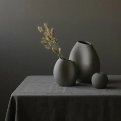 Lee Vase 18cm, Black