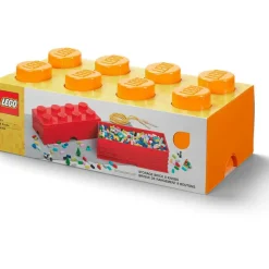 LEGO® Storage Box 8 Knobs, Light Purple