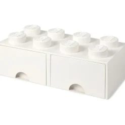 LEGO® Storage With 2 Drawers 8 Knobs, Light Purple
