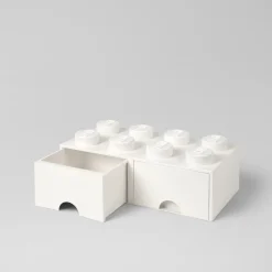 LEGO® Storage With 2 Drawers 8 Knobs, Light Purple