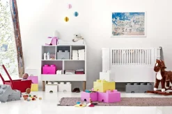 LEGO® Storage With 2 Drawers 8 Knobs, Light Purple