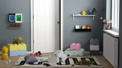 LEGO® Storage With 2 Drawers 8 Knobs, Light Purple