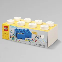 LEGO® Storage With 2 Drawers 8 Knobs, Light Purple