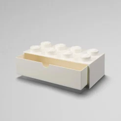 LEGO® Storage With Drawer 8 Knobs, Red