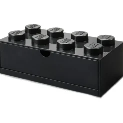 LEGO® Storage With Drawer 8 Knobs, Red