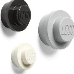 LEGO® Wall Hooks 3-pack, Blue / Red / Yellow