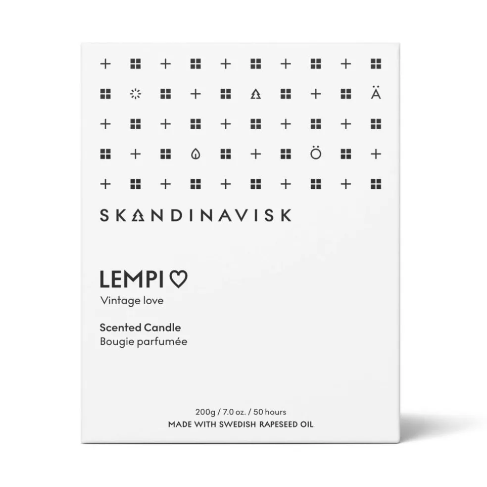 LEMPI Scented Candle with Lid 200g