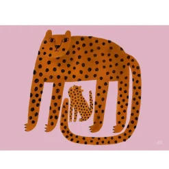 Leopards Poster 50x70 cm