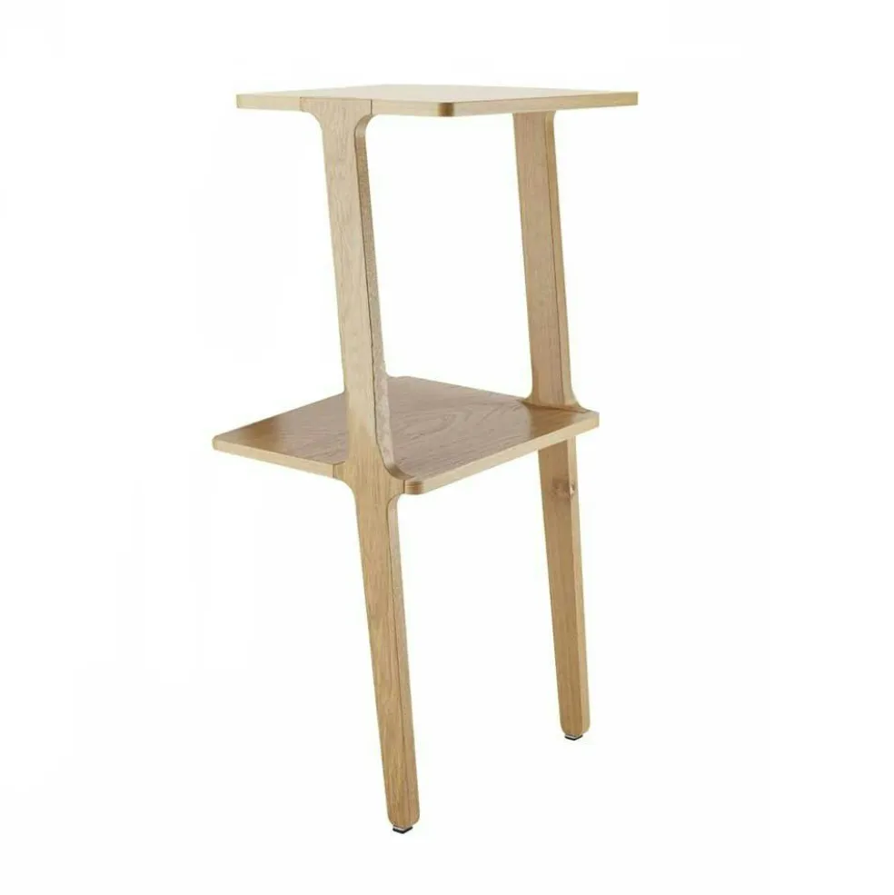 Libri Shelf 77 cm, Lacquered Oak