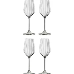 Lifestyle Champagne Glass 31 cl, 4 Pcs
