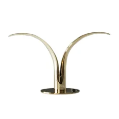 Liljan Candle Holder, Brass