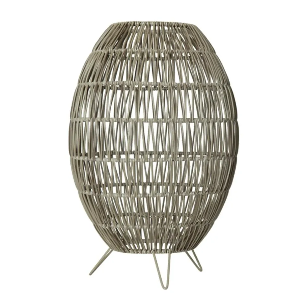 Linde Floor Lamp Shade 46 cm, Gray beige