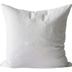 Linen Pillowcase 65x65 cm, Bleached White