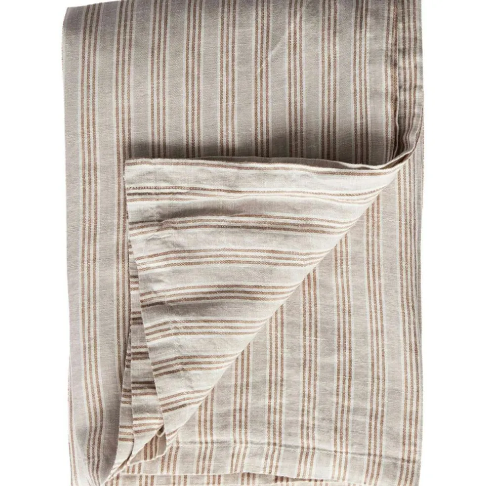 Linen Table Cloth 145x330 cm, Taupe