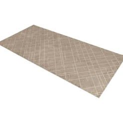Lines Door Mat Sand / Beige, 200x90 cm
