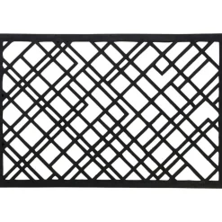 Lines Doormat 45x75 cm, Black