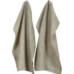 Linus Kitchen Towel 2-pack 50x70 cm, Kohl/Natural