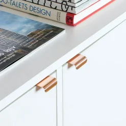 Lip Handle CC 20 mm, Polished Brass