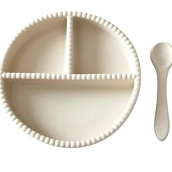 Little Bubble Childrens Tableware 2 Pieces, Glacier Grey