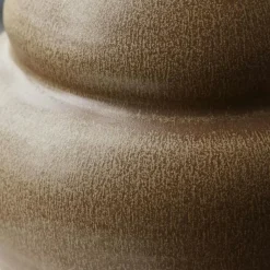 Liva Vase Stoneware H29 cm, Camel