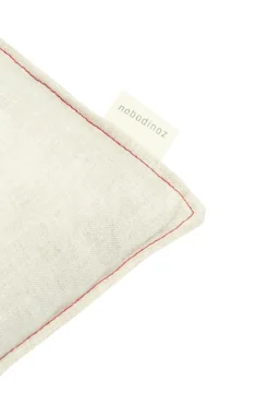 L1N0 Cushion 30x50 cm Checked Pattern, Natural