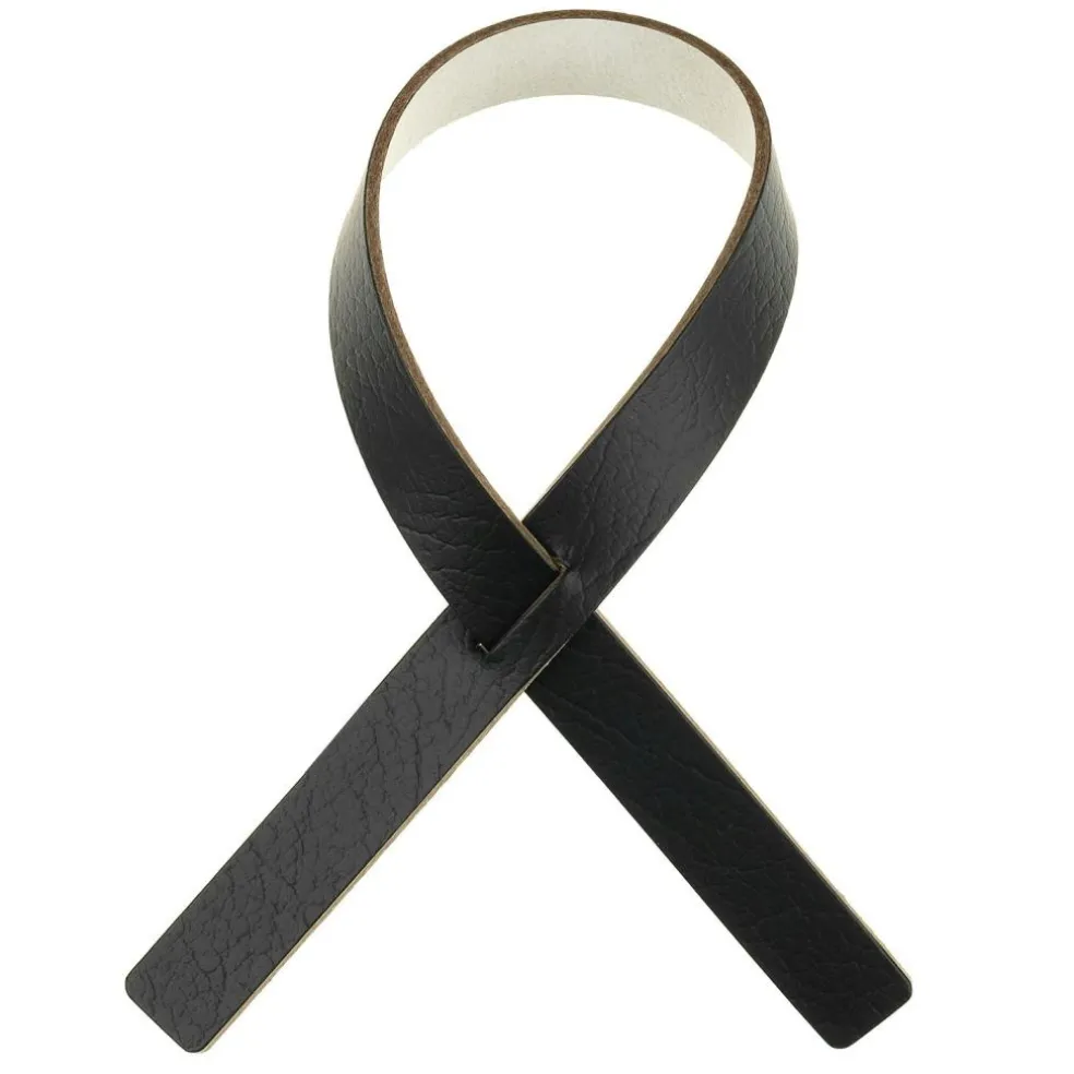 Loop Napkin Ring Set of 4, Black/Metallic