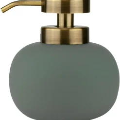 Lotus Soap Dispenser Low, Cobalt-blue