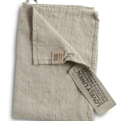 Lovely Guest Towel Linen 35x50 cm, Almond