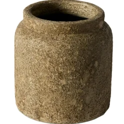 Luna Decorative Pot Beige, 38 cm