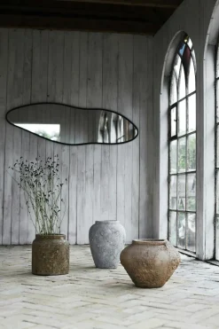 Luna Decorative Pot Beige, 38 cm