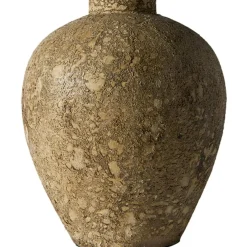 Luna Decorative Pot Beige, 38 cm