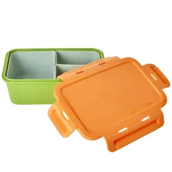 Lunch Box, Green/Orange
