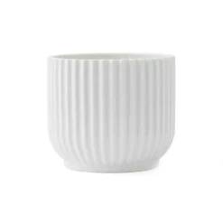 Lyngby Flower Pot Small, White