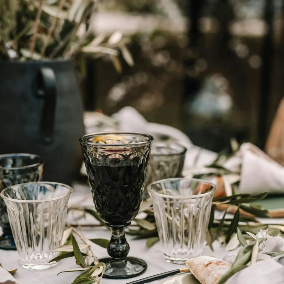 Lyonnais Wine Glass 6-pack, Anthracite