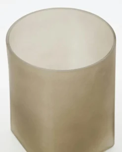 Made Candleholder 20 cm, Light brown