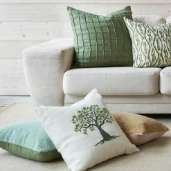 Mani Cushion Cover Bouclé 50x50 cm, Cactus Green