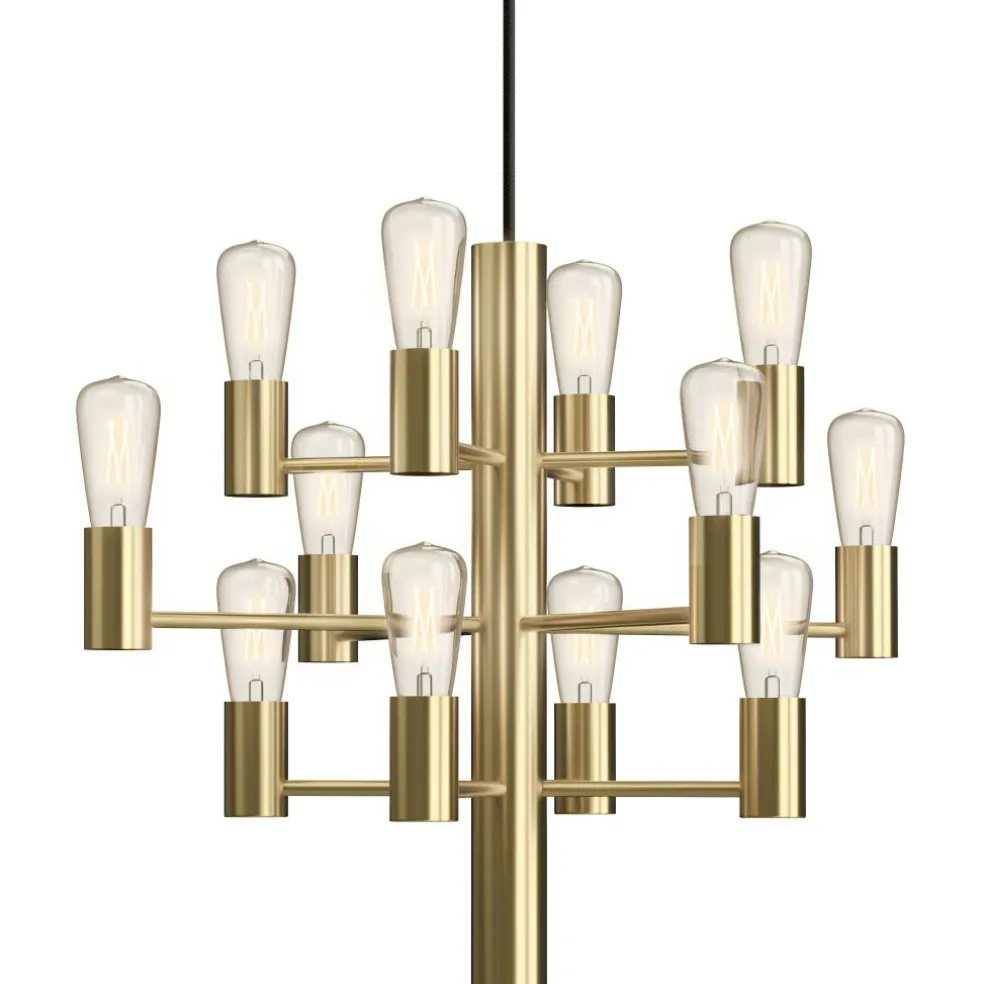 Manola Mini Chandelier, Black