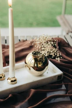 Mansion Candles 6-pack, Dark Green Gloss