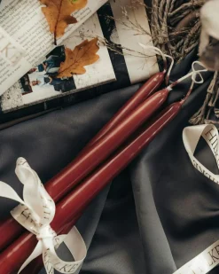 Mansion Candles 6-pack, Dark Green Gloss