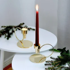 Mansion Candles 6-pack, Dark Green Gloss