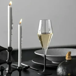 Manufacture Rock Champagne Glass 26 cl 4-pack, White