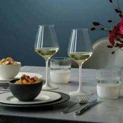 Manufacture Rock White Wine Glass 38 cl 4-pack, White