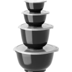 Margrethe Bowls 4 Pieces, Dusty Blue