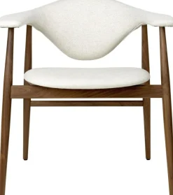 Masculo Dining Chair, Oiled Walnut / Plain 0026