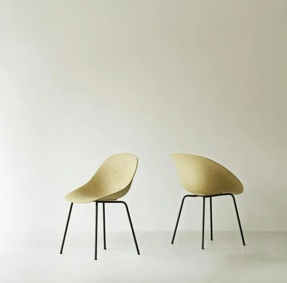 Mat Armchair, Seaweed / Black
