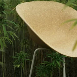 Mat Armchair, Seaweed / Black