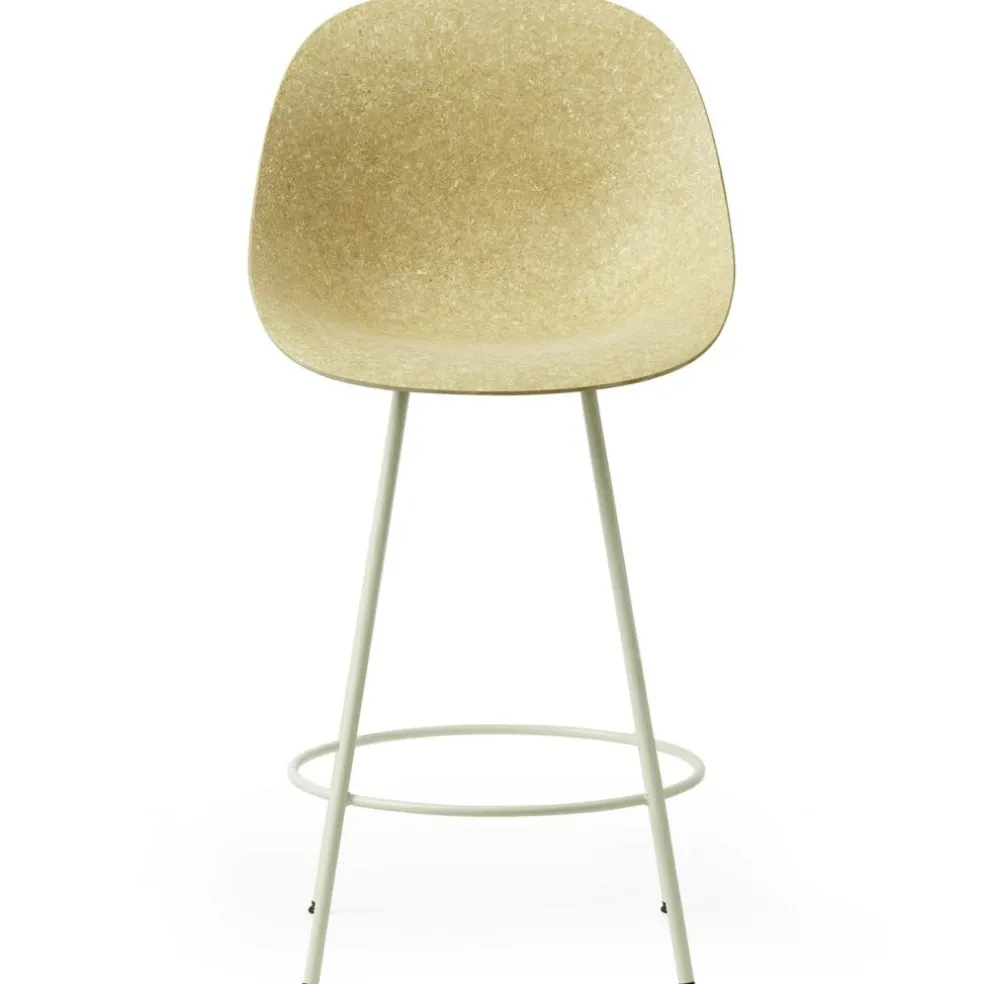 Mat Bar Chair 75 cm, Seaweed / Black