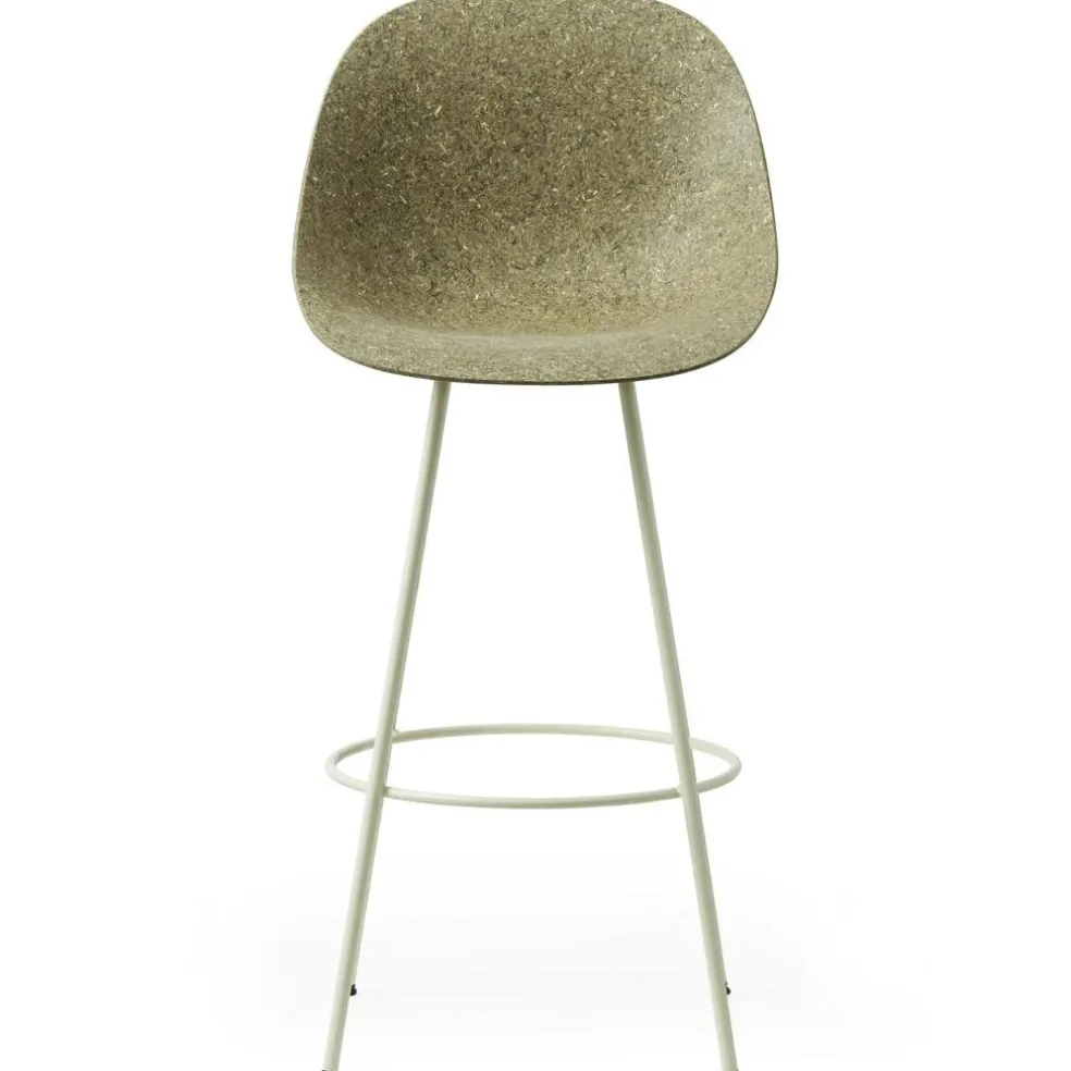 Mat Bar Chair 75 cm, Seaweed / Black